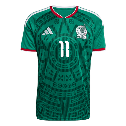 S.GIMENEZ #11 Mens Mexico World Cup Home Jersey 2026