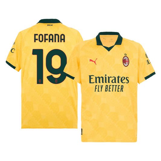 FOFANA #19 Mens AC Milan Third Jersey 2025/26