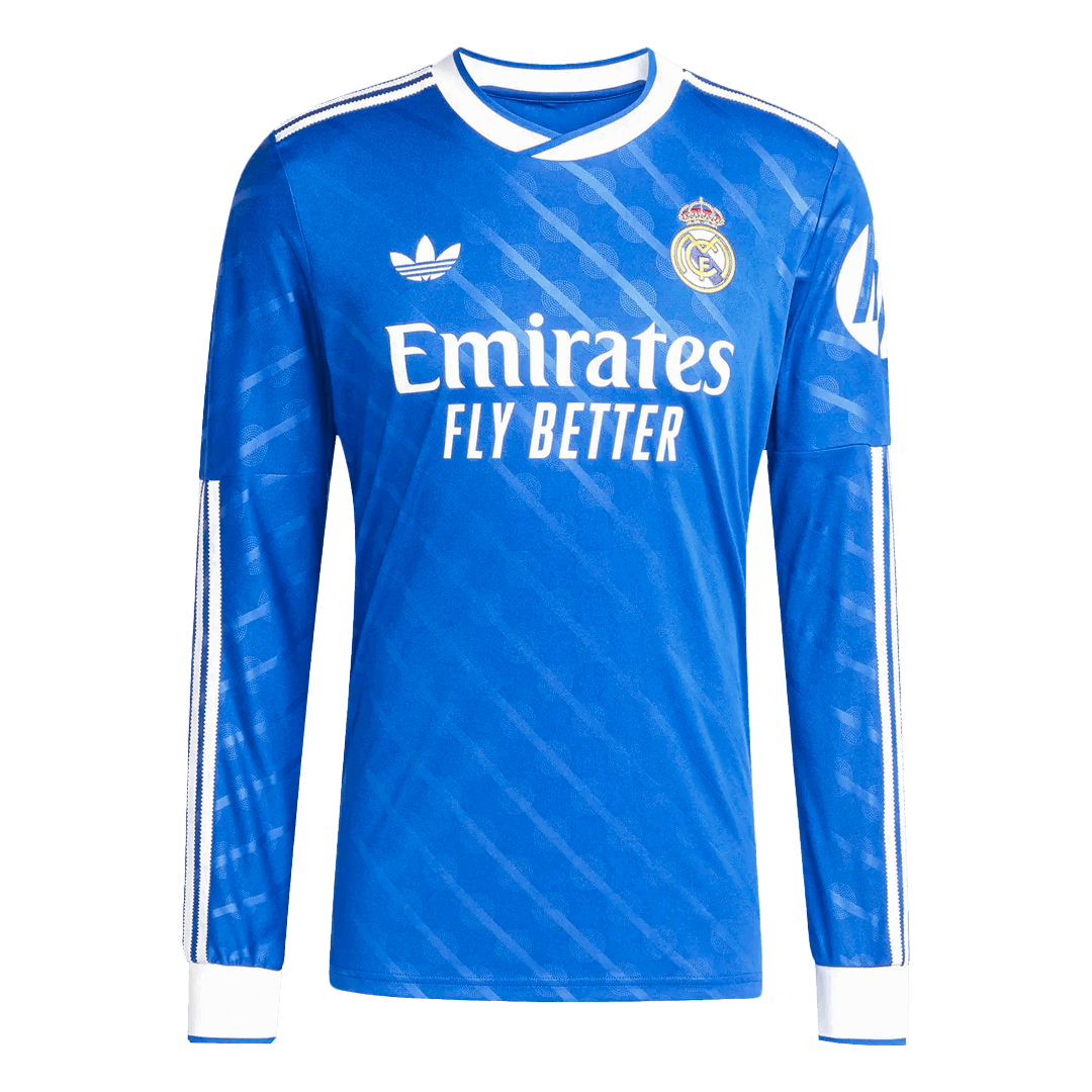 Mens Real Madrid Third Long Sleeve Jersey 2025/26