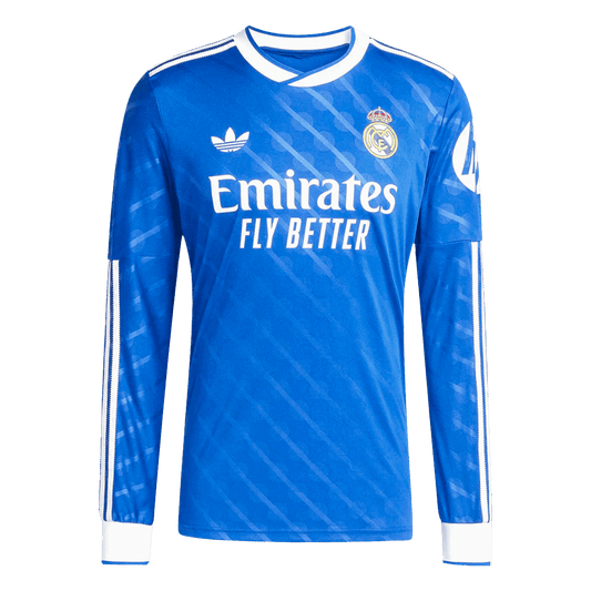 Mens Real Madrid Third Long Sleeve Jersey 2025/26