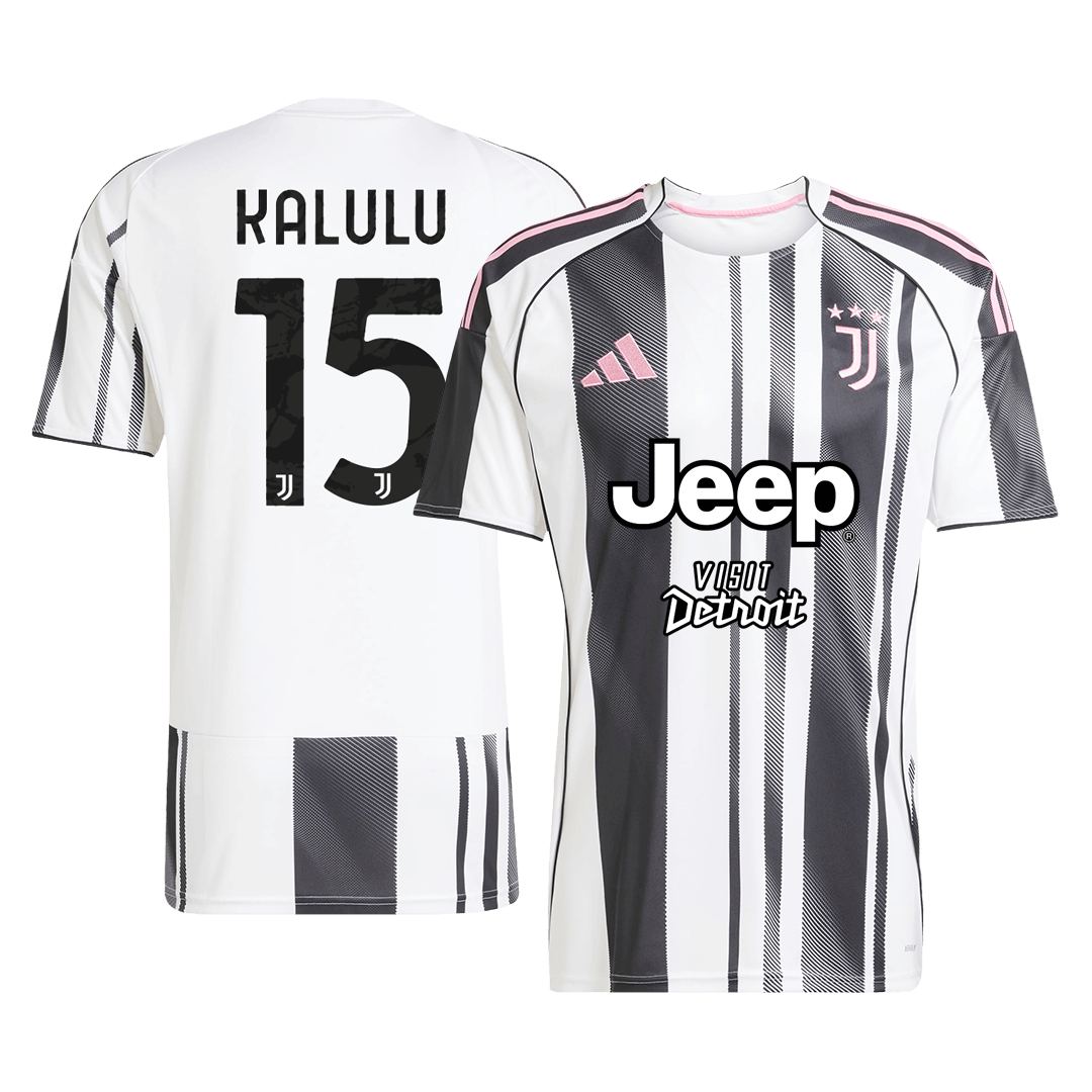 KALULU #15 Mens Juventus Home Jersey 2025/26