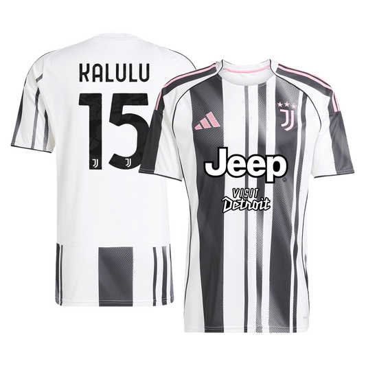 KALULU #15 Mens Juventus Home Jersey 2025/26