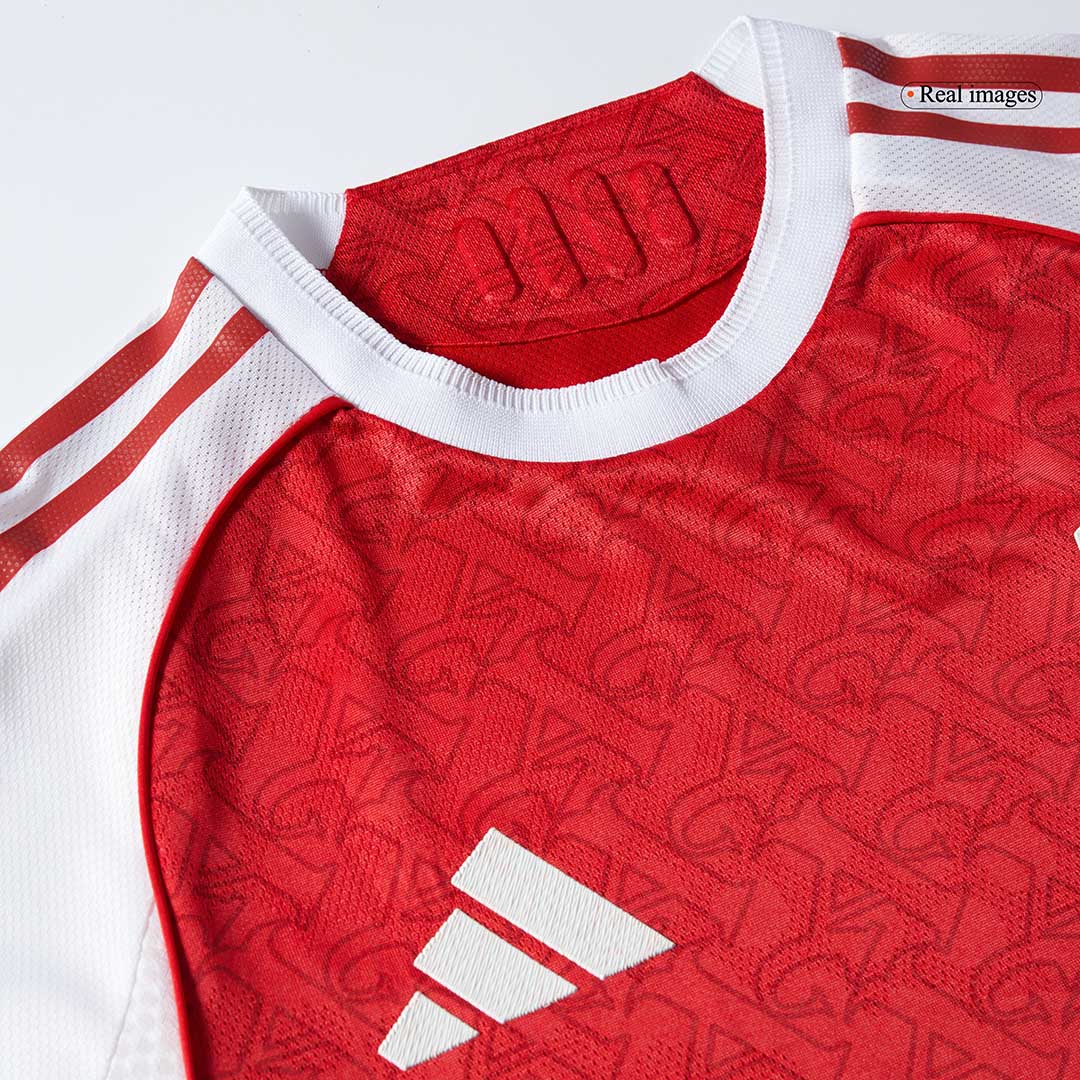 Mens Arsenal Home Jersey 2025/26 - Player Version (Slim Fit)