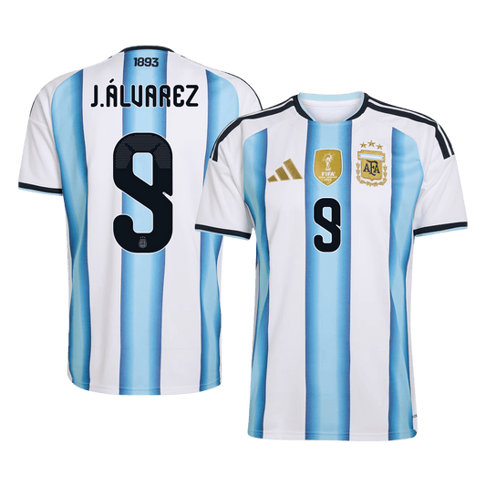 J.ÁLVAREZ #9 Mens Argentina World Cup Home Jersey 2026 [PREMIUM]