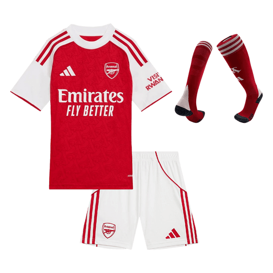 Kids Arsenal Home Full Kit 2025/26