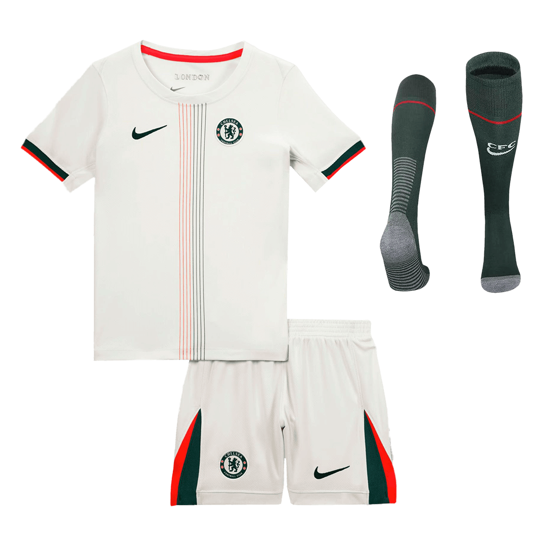Kids Chelsea Away Full Kit 2025/26