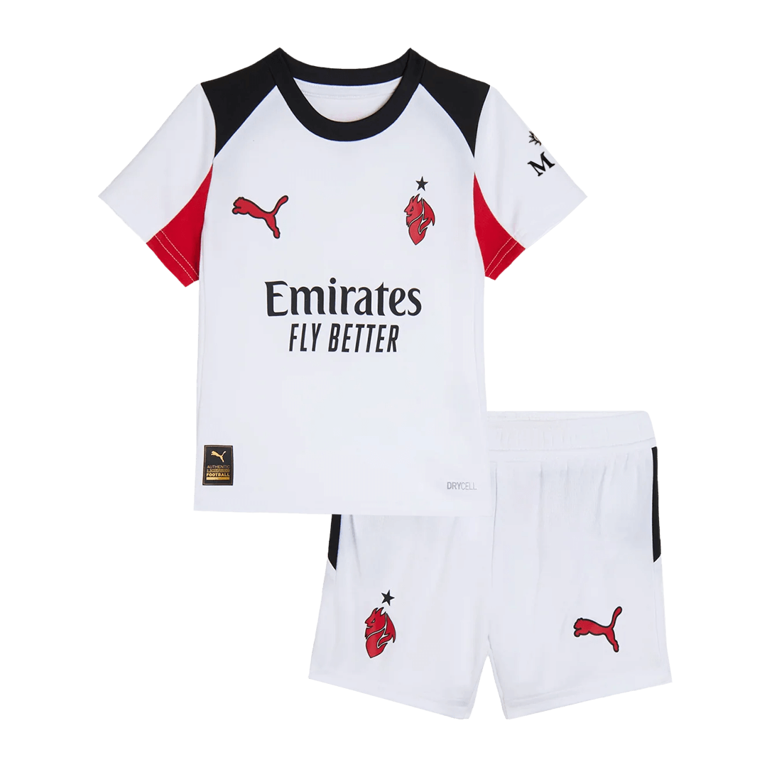 Kids AC Milan Away Kit 2025/26
