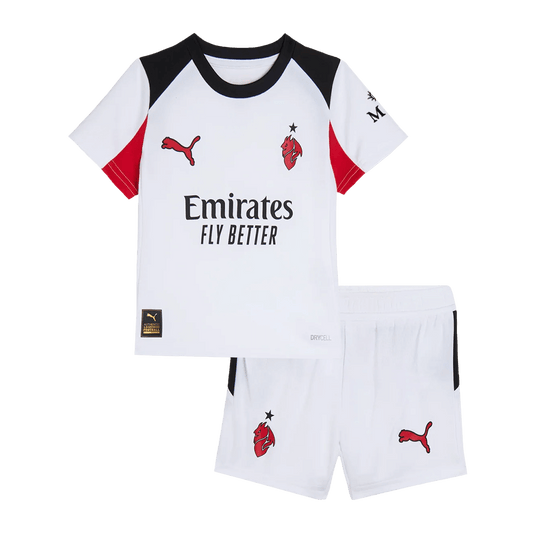 Kids AC Milan Away Kit 2025/26