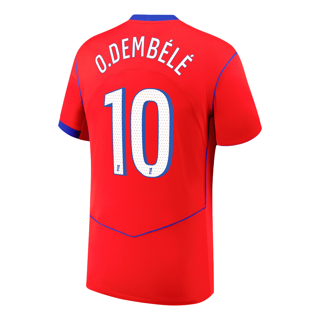 O.DEMBÉLÉ #10 Mens PSG Third Jersey 2025/26