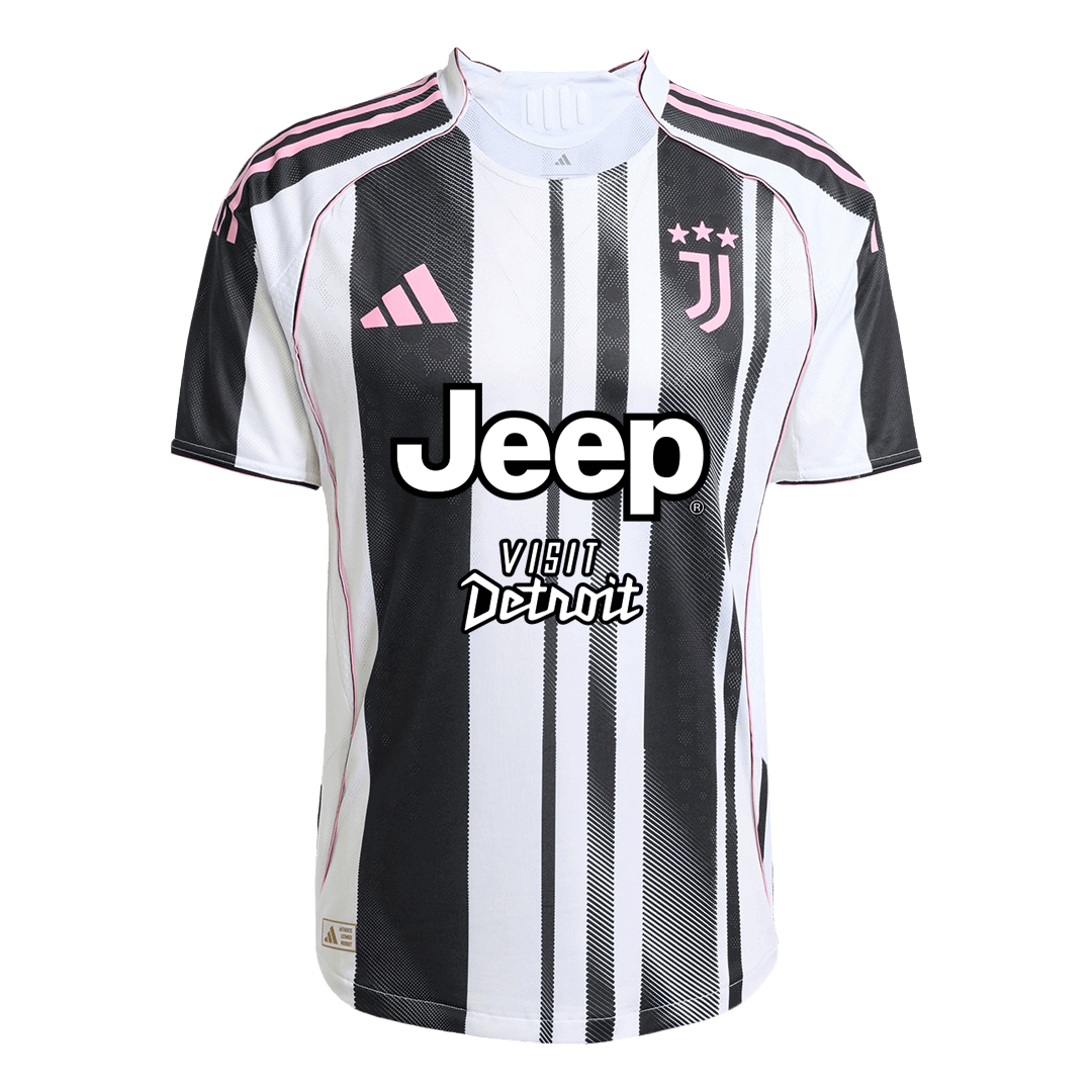 KALULU #15 Mens Juventus Home Jersey 2025/26 - Player Version (Slim Fit)