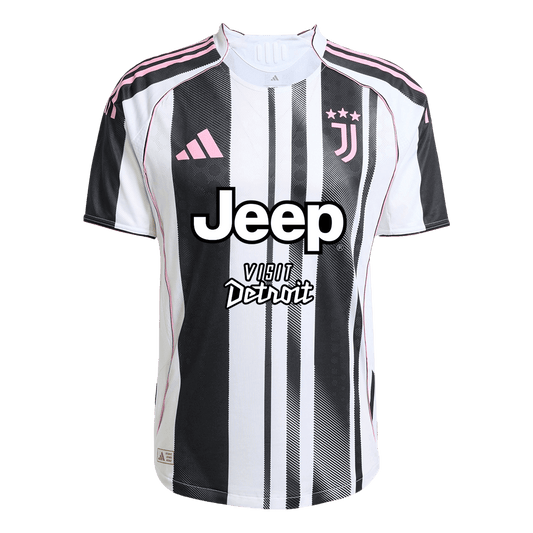 Mens Juventus Home Jersey 2025/26 - Player Version (Slim Fit)