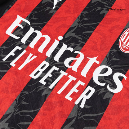Mens AC Milan Home Jersey 2025/26 - Player Version (Slim Fit)