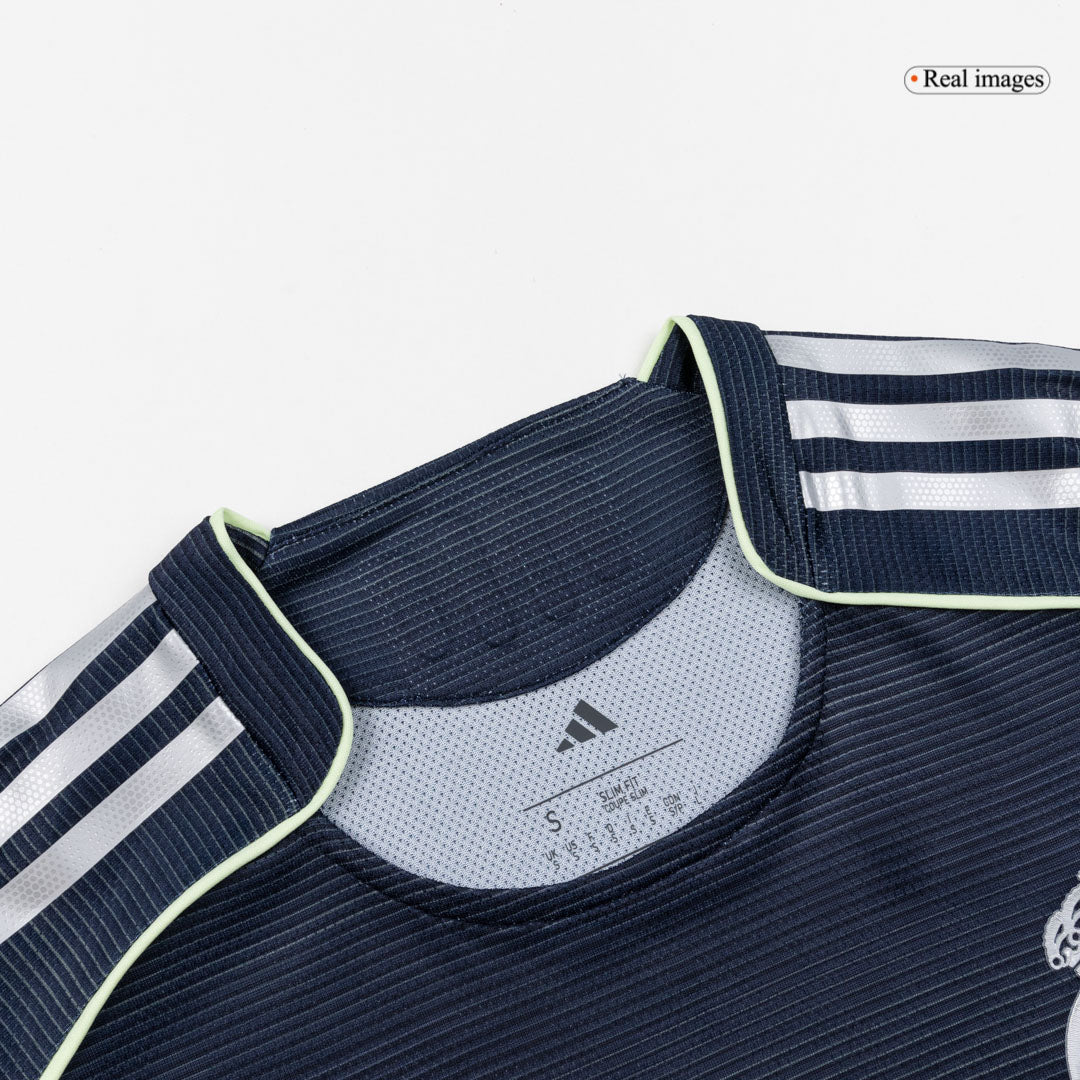 MBAPPÉ #9 Mens Real Madrid Away Jersey 2025/26 - Player Version (Slim Fit) [PREMIUM]