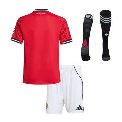 Kids Manchester United Home Full Kit 2025/26