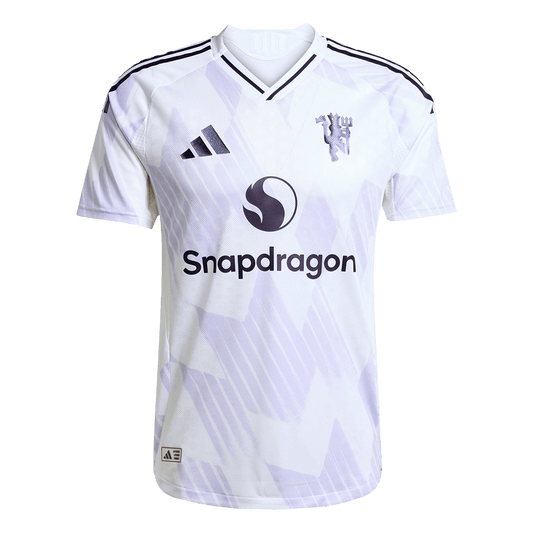 B.FERNANDES #8 Mens Manchester United Away Jersey 2025/26 - Player Version (Slim Fit)