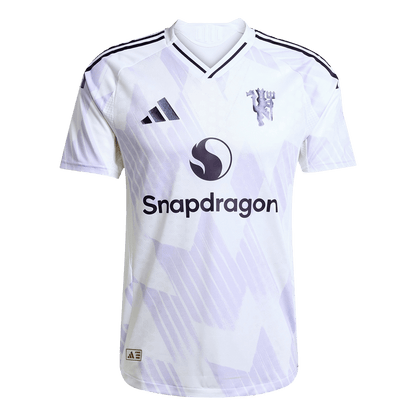 B.FERNANDES #8 Mens Manchester United Away Jersey 2025/26 - Player Version (Slim Fit)