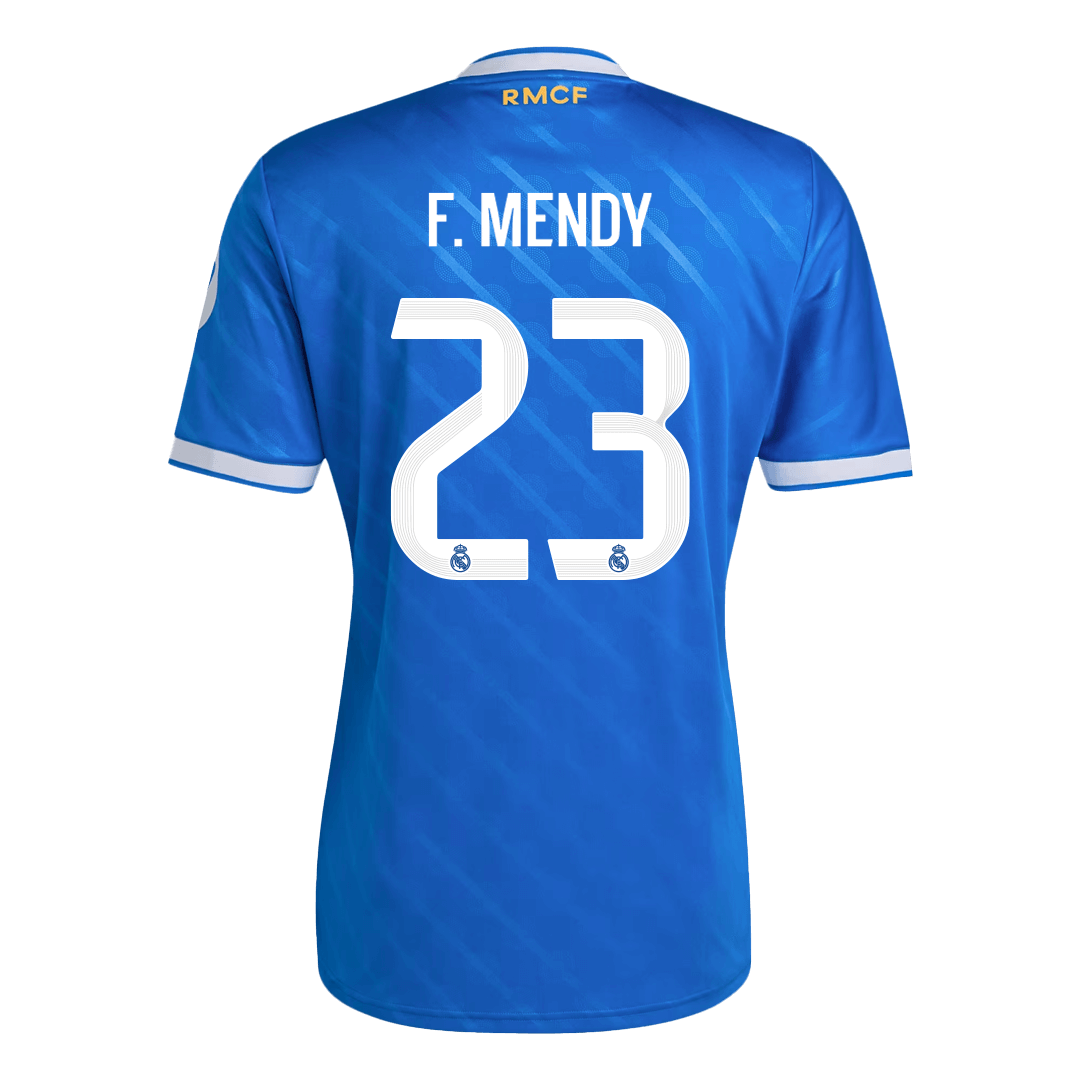 F. MENDY #23 Mens Real Madrid Third Jersey 2025/26