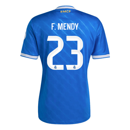 F. MENDY #23 Mens Real Madrid Third Jersey 2025/26