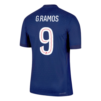 G.RAMOS #9 Mens PSG Home Jersey 2025/26 - Player Version (Slim Fit)