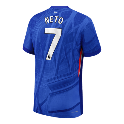 NETO #7 Mens Chelsea Home Jersey 2025/26 - Player Version (Slim Fit)