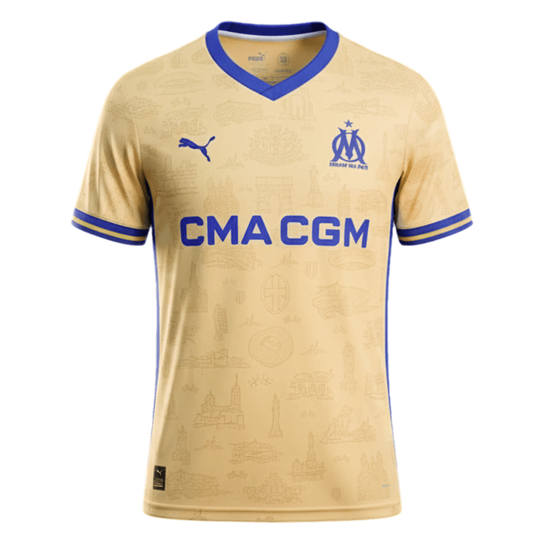 Mens Marseille Fourth Jersey 2025/26