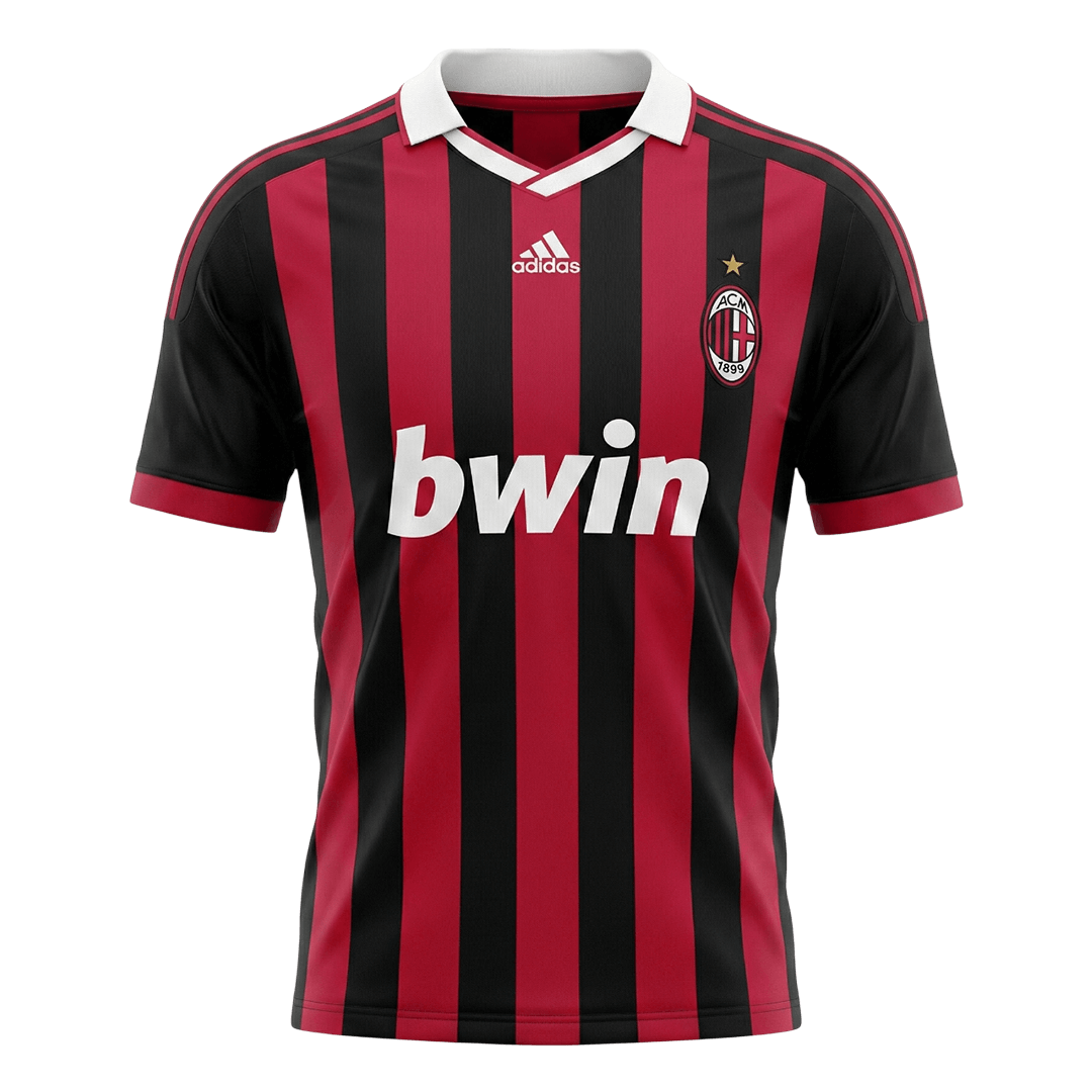 Retro 2009/10 Mens AC Milan Home Jersey