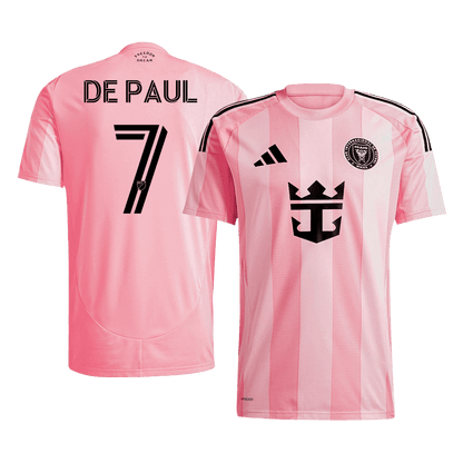 DE PAUL #7 Mens Inter Miami CF Home Jersey 2025