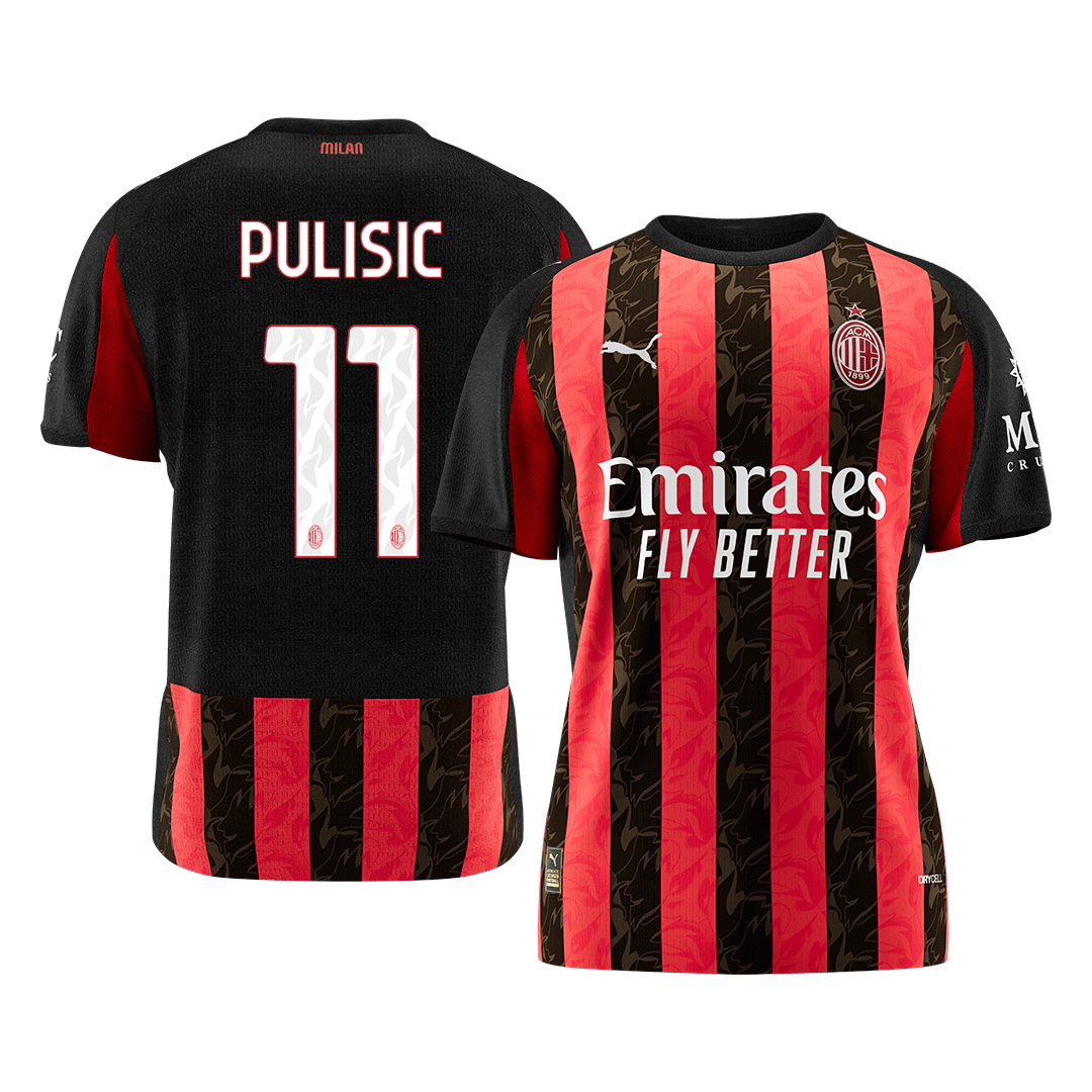 PULISIC #11 Mens AC Milan Home Jersey 2025/26 [PREMIUM]