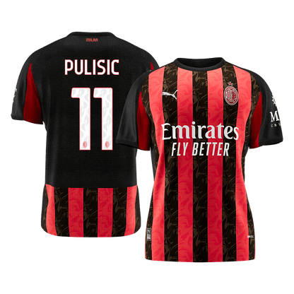 PULISIC #11 Mens AC Milan Home Jersey 2025/26 [PREMIUM]