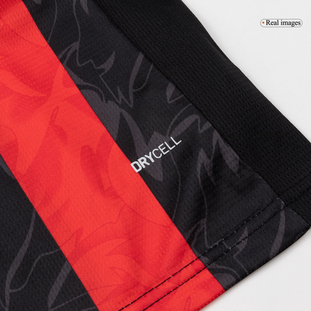 Mens AC Milan Home Long Sleeve Jersey 2025/26