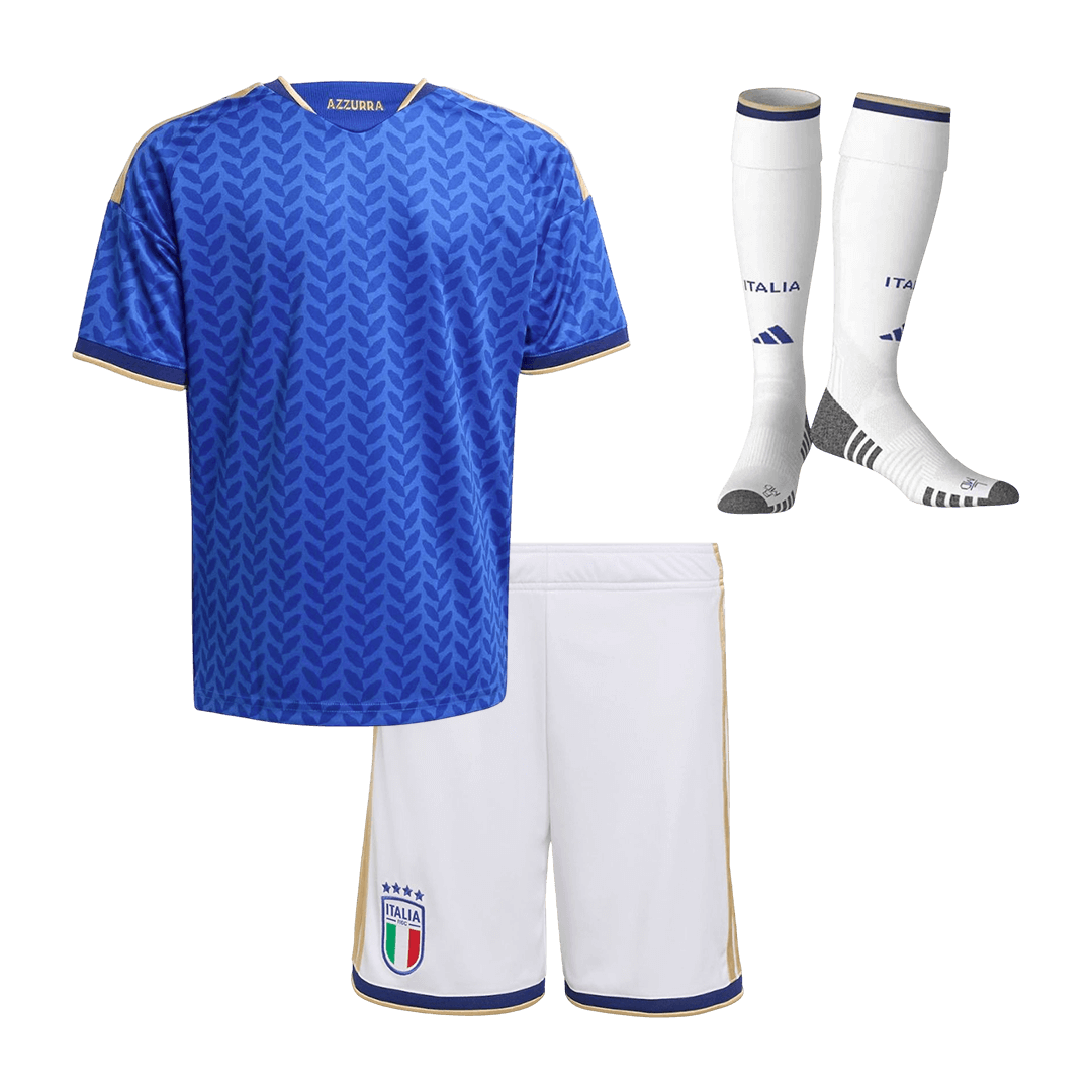 Kids Italy World Cup Home Full Kit 2026