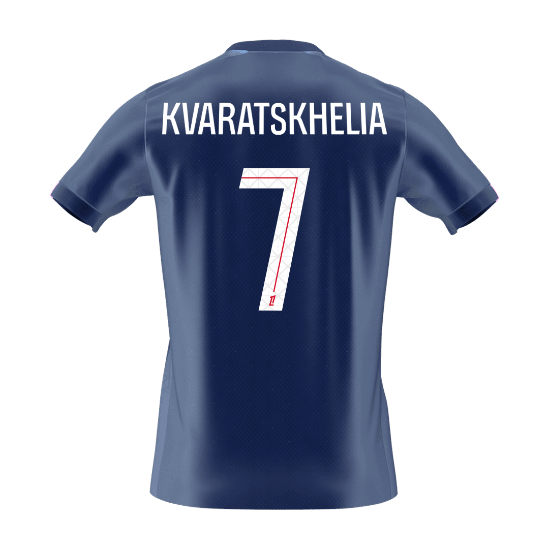 KVARATSKHELIA #7 Mens PSG Home Jersey 2025/26 [PREMIUM]