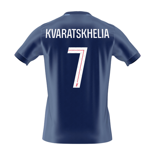 KVARATSKHELIA #7 Mens PSG Home Jersey 2025/26 [PREMIUM]