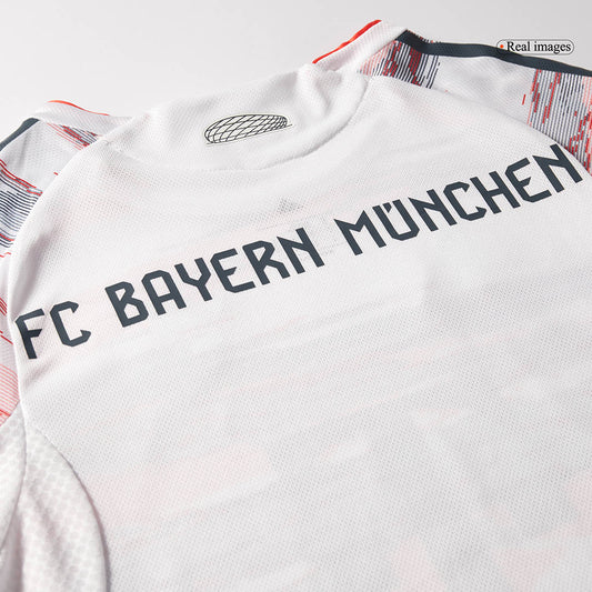 MÜLLER Special #25 Mens Bayern Munich Away Jersey 2025/26 - Player Version (Slim Fit)