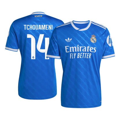 TCHOUAMENI #14 Mens Real Madrid Third Jersey 2025/26