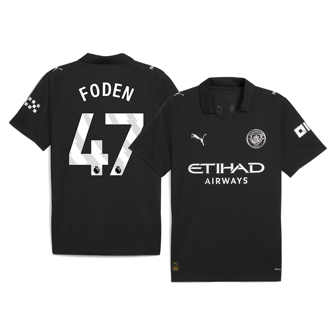 FODEN #47 Mens Manchester City Away Jersey 2025/26