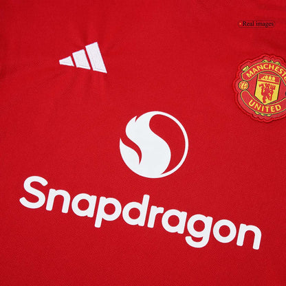 Kids Manchester United Home Full Kit 2025/26
