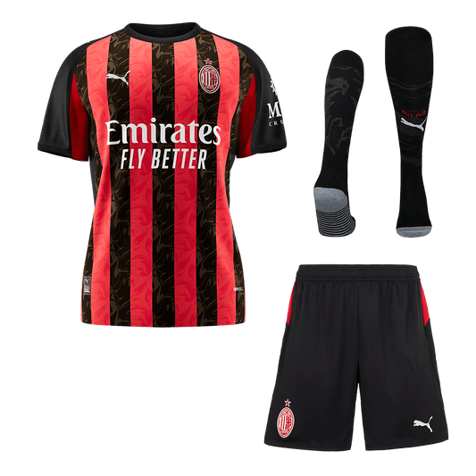 Men's AC Milan Home Full Kit 2025/26 [PREMIUM]