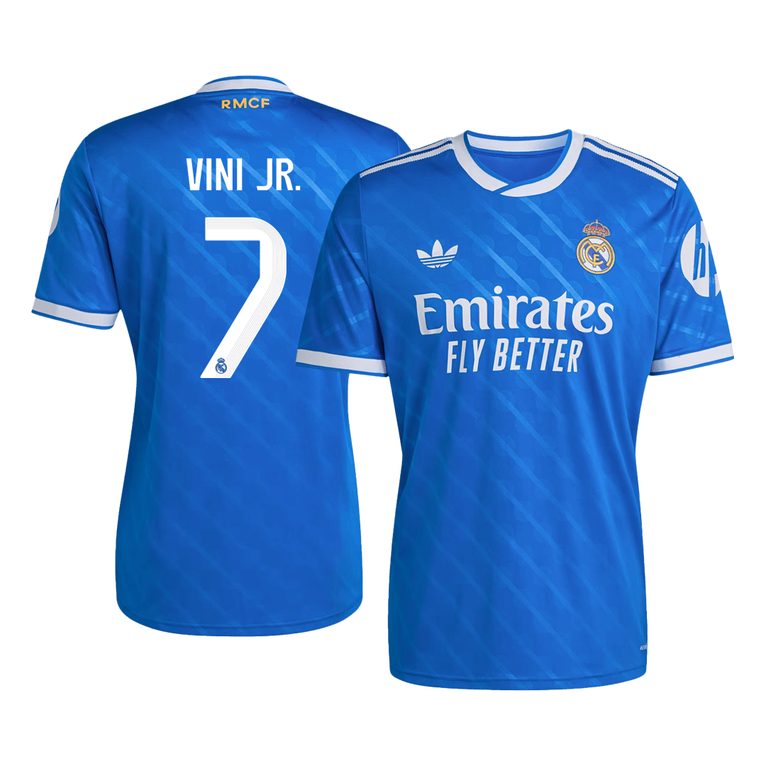 VINI JR. #7 Mens Real Madrid Third Jersey 2025/26