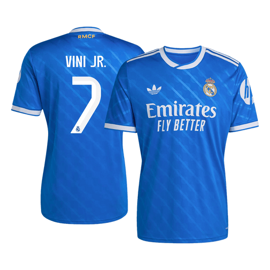 VINI JR. #7 Mens Real Madrid Third Jersey 2025/26