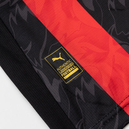 Mens AC Milan Home Long Sleeve Jersey 2025/26