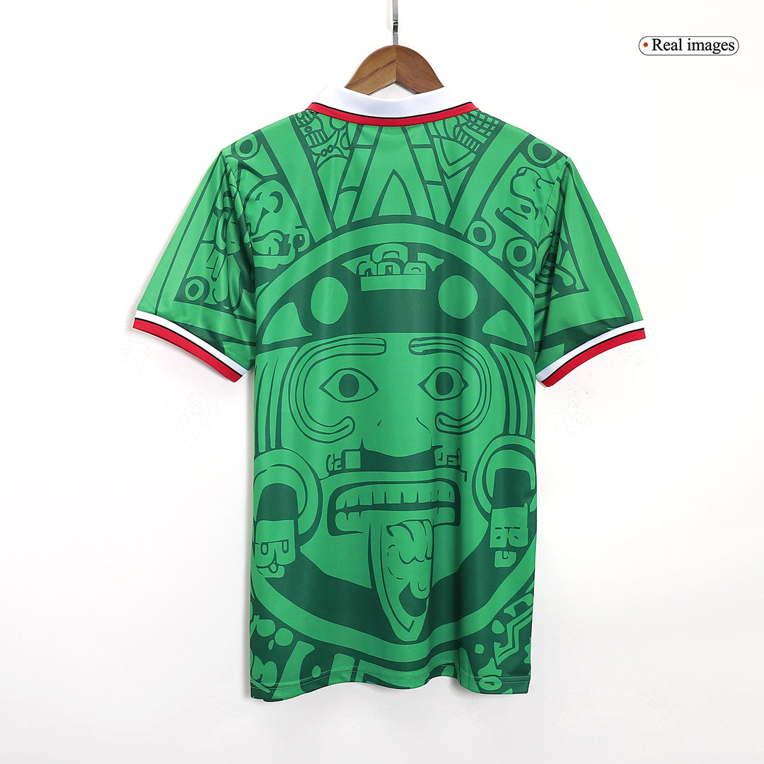 Retro 1998 Mens Mexico Home Jersey