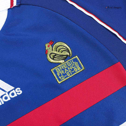 Retro 1998 Mens France Home Jersey