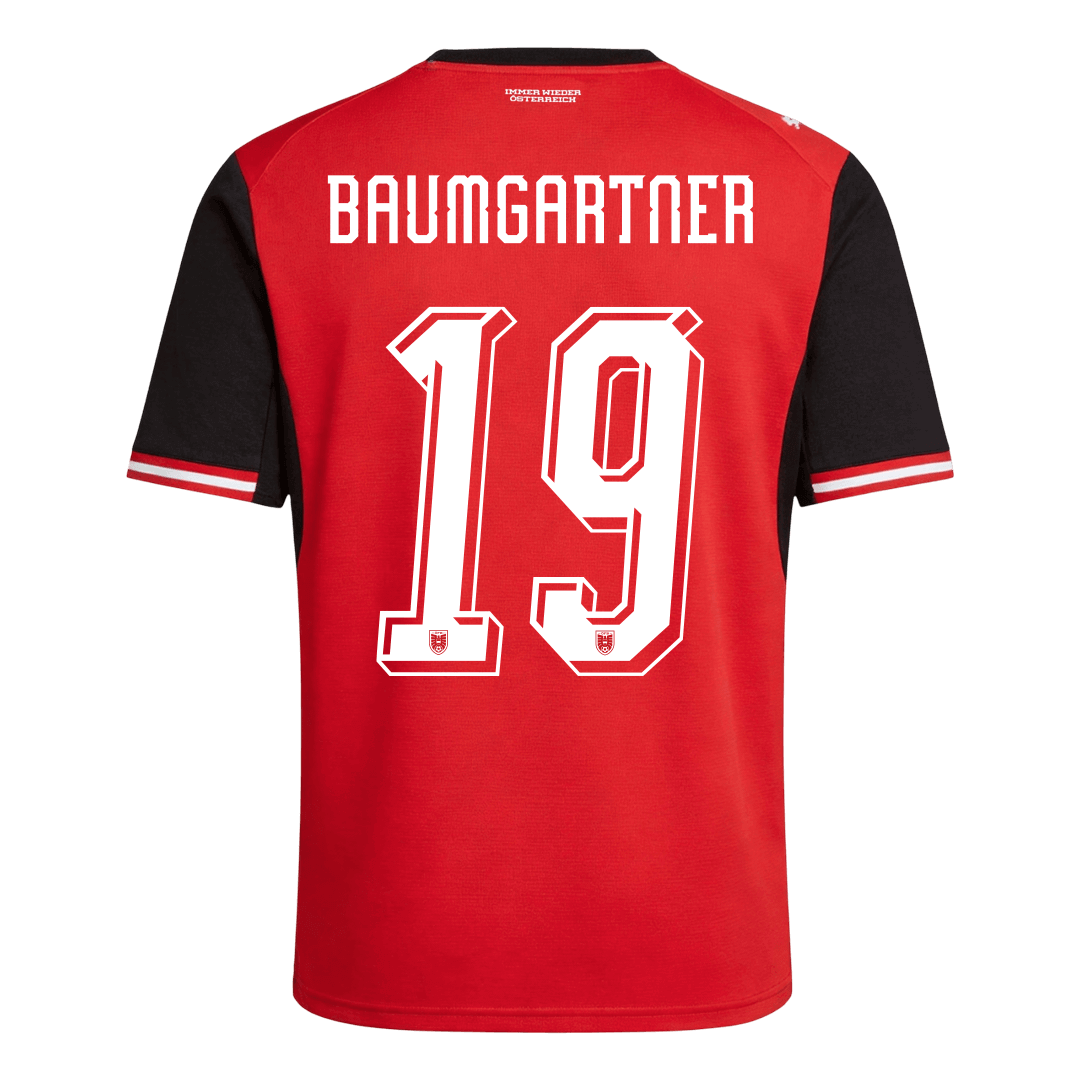 BAUMGARTNER #19 Mens Austria World Cup Home Jersey 2026