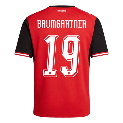 BAUMGARTNER #19 Mens Austria World Cup Home Jersey 2026