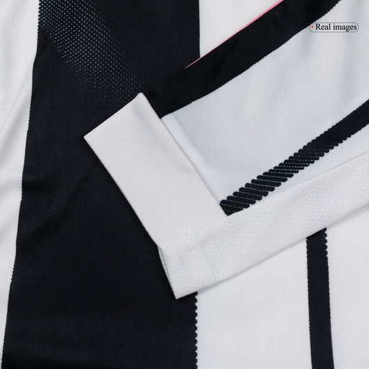 Mens Juventus Home Long Sleeve Jersey 2025/26