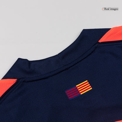 Mens Barcelona Third Long Sleeve Jersey 2025/26