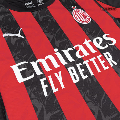 Mens AC Milan Home Kit 2025/26 [PREMIUM]