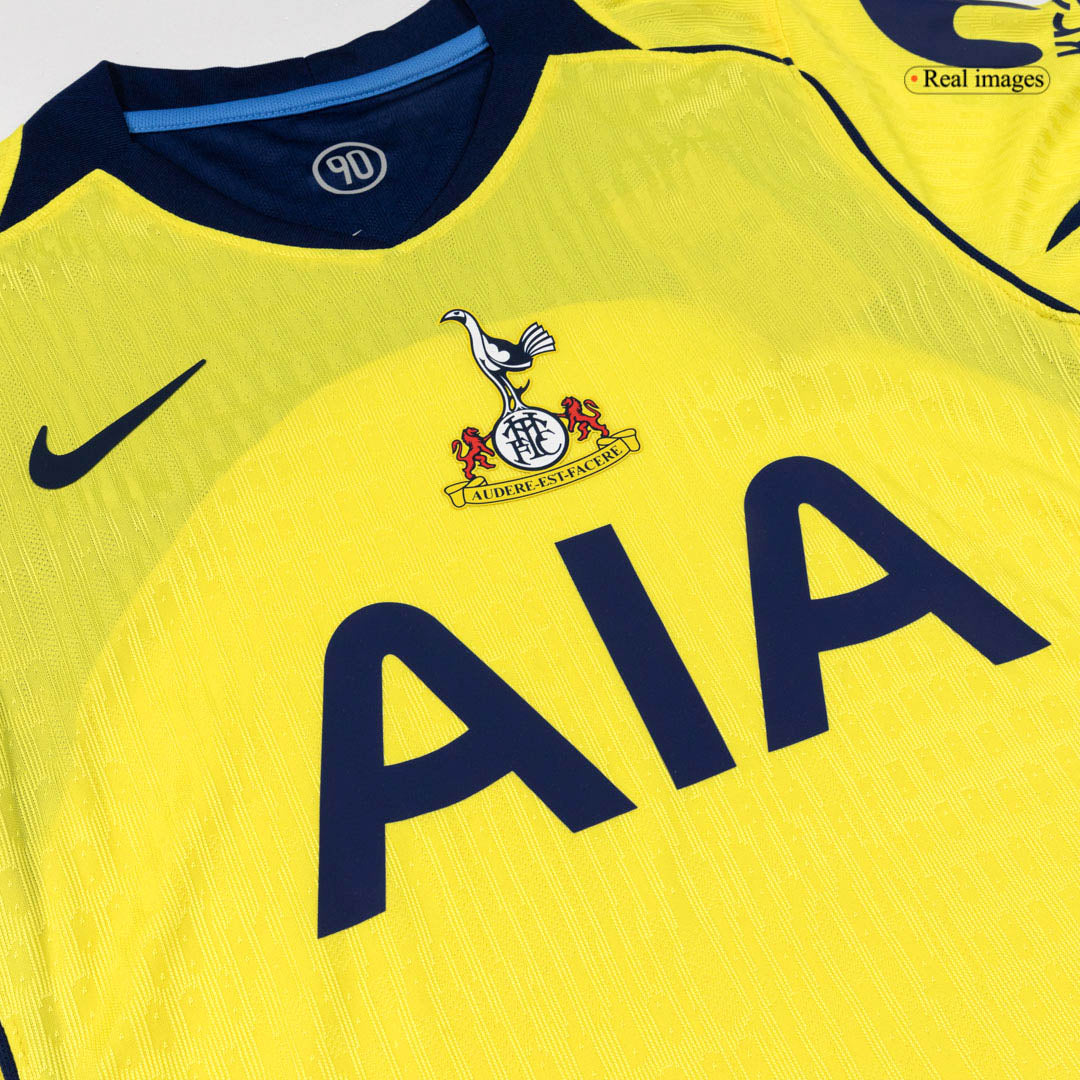 Mens Tottenham Hotspur Third Jersey 2025/26 - Player Version (Slim Fit)