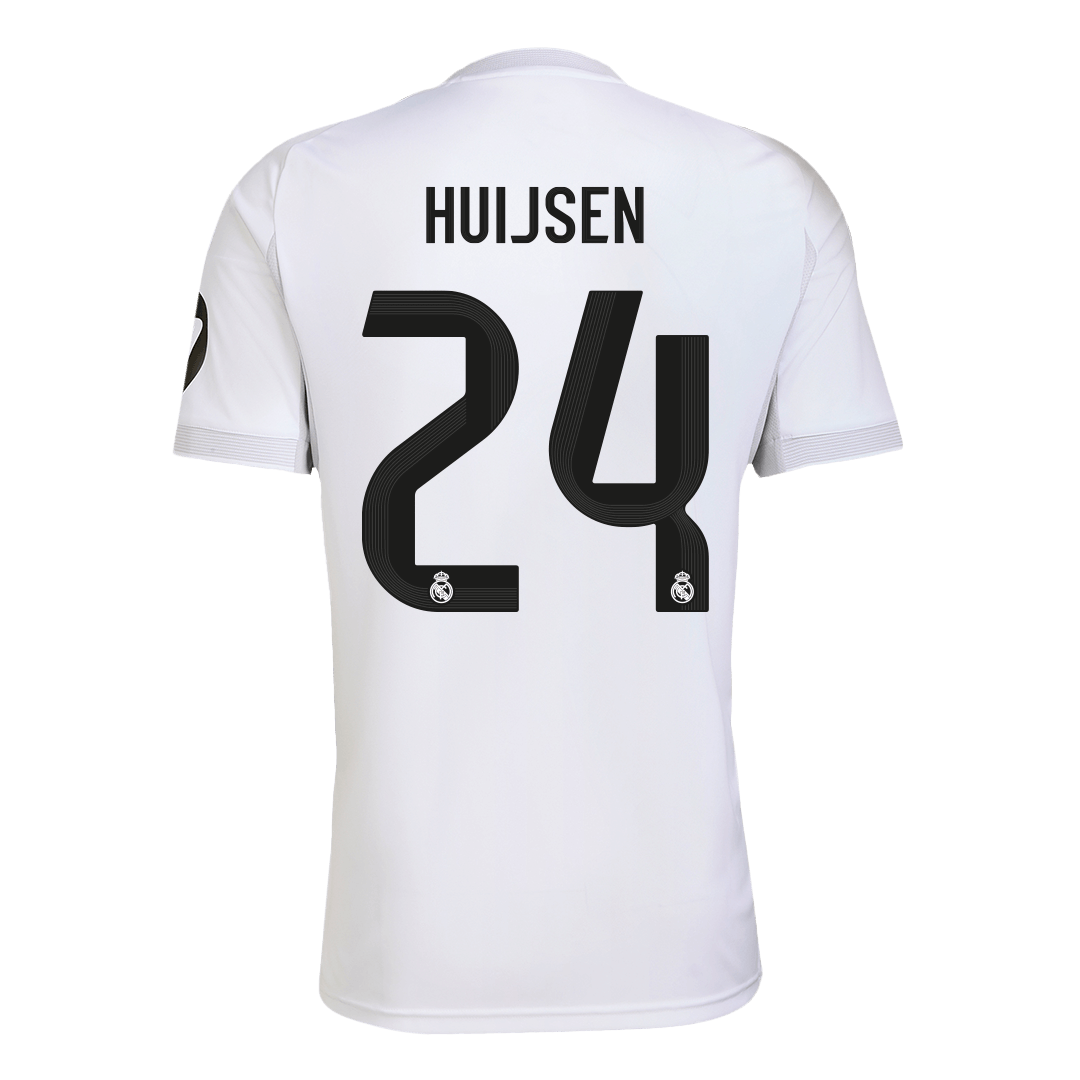 HUIJSEN #24 Mens Real Madrid Home Jersey 2025/26